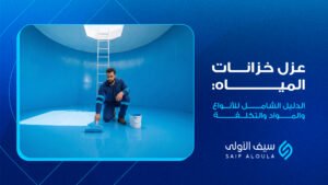 عزل خزانات المياه