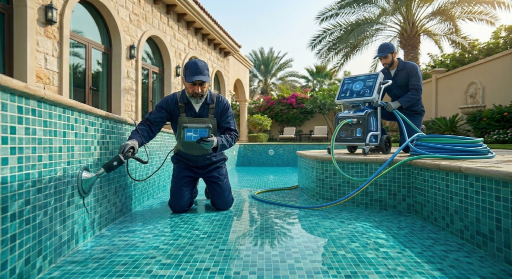 كشف تسربات المياة